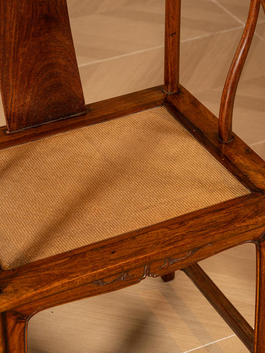 明	黄花梨双螭如意纹圈椅 商品图4