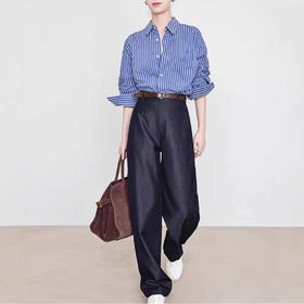 仿牛仔天丝裤！2025夏季薄款宽松香蕉裤女新款休闲女镰刀牛仔裤女款！