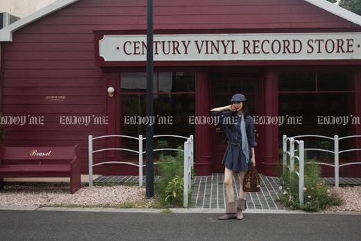 【门店同款】ENJOY秋季“光阴序语”衬衫连衣裙配腰带 164543722 商品图5