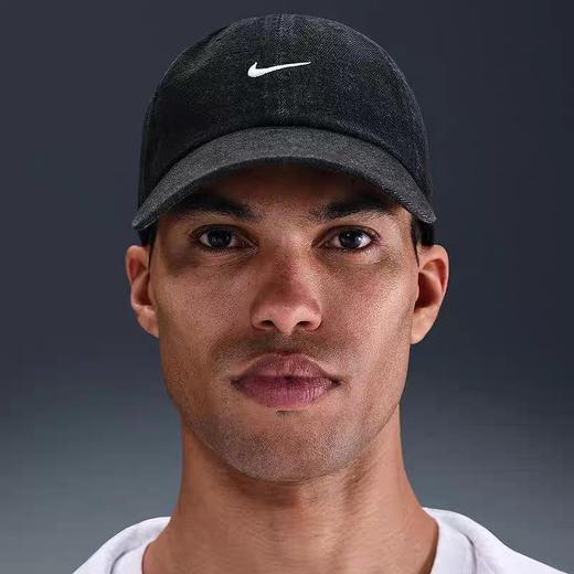 【云粉节】【88折】7楼耐克360  男女同款可调节牛仔刺绣鸭舌帽 HF0383-010吊牌价229现价202 商品图2