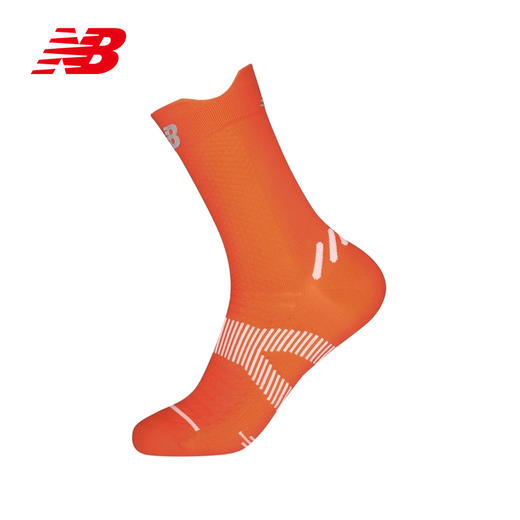 NEW BALANCE/NB Race Crew Socks 2025男女新款百搭休闲舒适竞速跑步长袜 商品图0