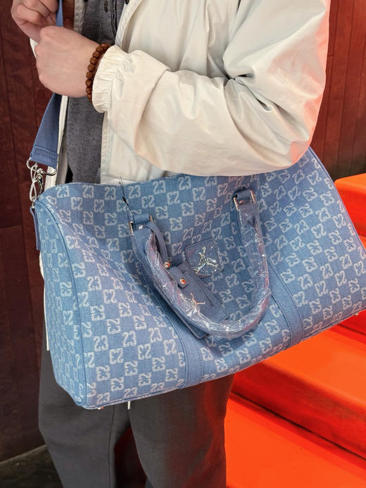 JORDAN 硬货驾到！秋季背包王炸款！满印老花手提包健身包行李包 商品图3