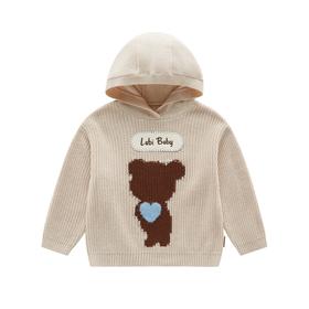 拉比内衣-3连帽棉线i5上衣卡其LYCC10200171