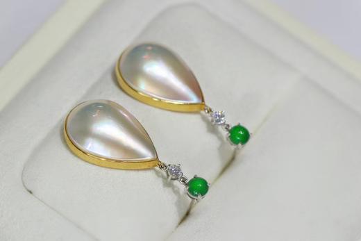 14-15mm马贝耳钉 商品图4