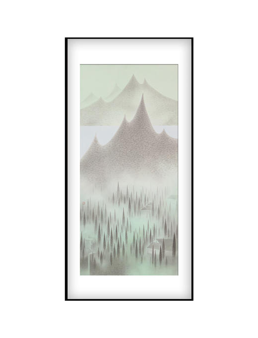 为你续诗·诗意礼物×当代水墨艺术家李旭水墨作品 商品图5