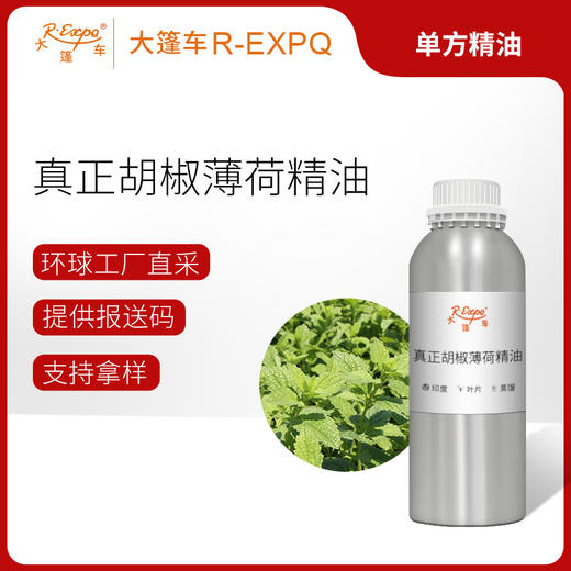 真正胡椒薄荷精油/欧薄荷 印度单方精油原料批发芳疗香氛调香香薰 商品图0