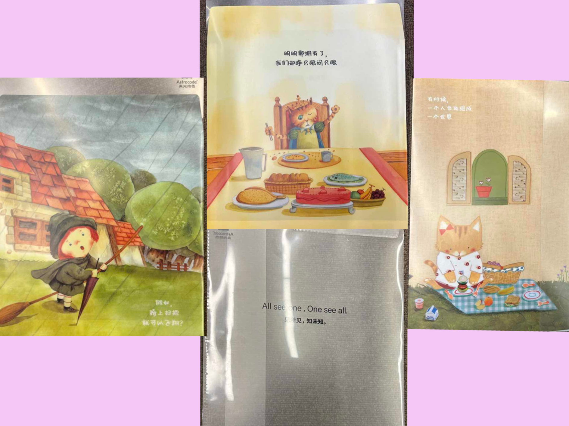 【盖世童书】福利品超值特惠儿童读物精选 宾果儿童自然科学单词卡（100张）/小雀斑一家双语认知-单词卡（120张）/Brown Bear/文件袋（4个）