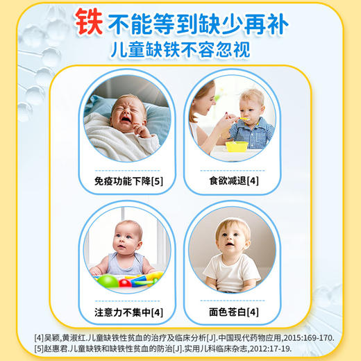 德国进口RBH 百年小红脸 儿童营养铁125ml 儿童排铅必备 防贫血强免疫 0防腐剂 0人工糖 德国百年药监认证 商品图3