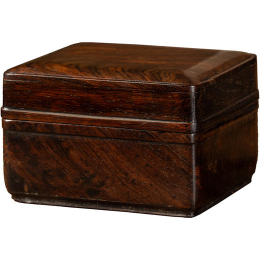 清	紫檀文房盖盒 商品图5