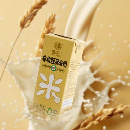 全家抢着喝的植物奶天花板54.9到手10瓶善粮汇有机胚芽米米奶零添加不含糖儿童敏宝替代牛奶每粒米都保留90%黄金胚芽 商品图3
