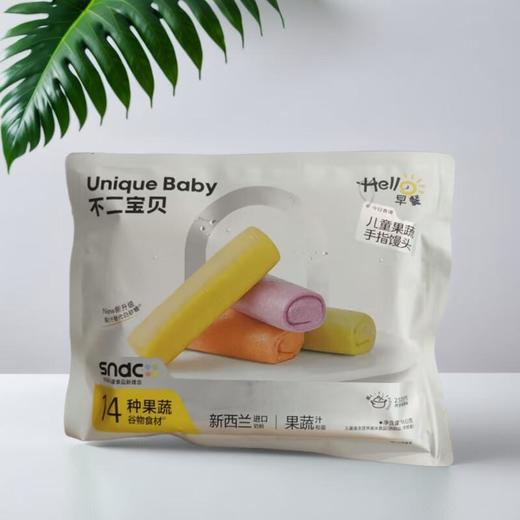 不二宝贝儿童果蔬手指馒头 160g/袋 商品图0