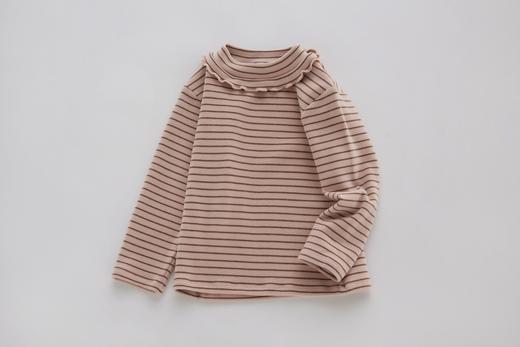 拉比童衣-3拉比花边半高领衣i5特殊色/杏色LYDC100307 商品图8