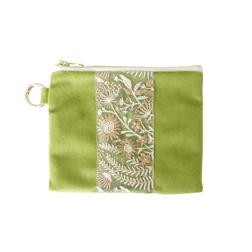 HUJI祤集收纳包OrientMarket刺绣天鹅绒系列 商品图0