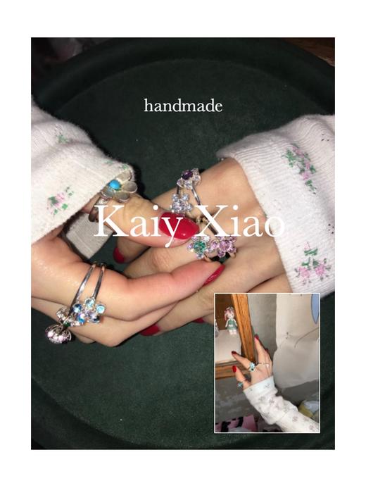 Kaiy Xiao 梦境繁花 · 五花戒指 商品图3