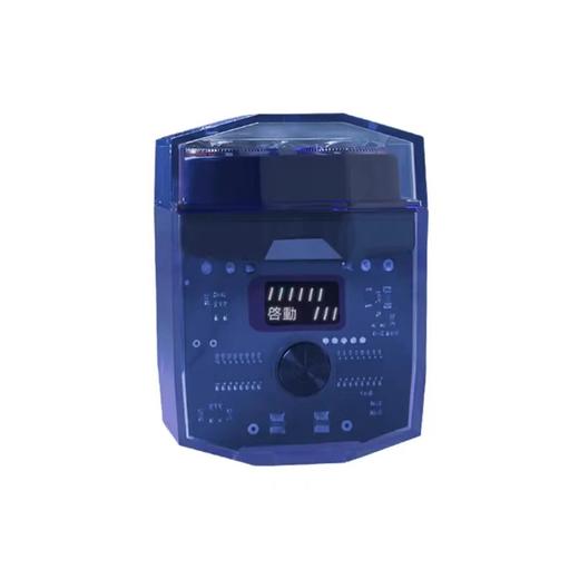 【新风潮，随我剃！】七夕情人节礼物康佳透明双头剃须刀 男士大功率电动数显刮胡刀 充电款便携式小钢炮-QB 商品图4