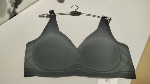 【中厚一片式无痕】SCHIESSER德国 舒雅-经典系列-基础中厚调整型一片式无痕文胸（实拍有色差，实物纯黑色)CH-WB5-6113-D 商品图1