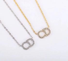 迪奥 CD镶钻项链（SJ）