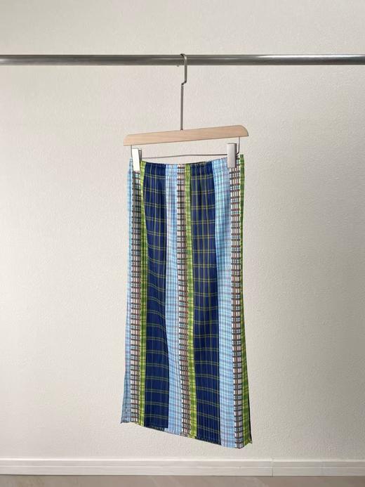 三宅风！森系穿搭中古系列半身裙松紧腰褶皱夏季新款中长裙！ 商品图5