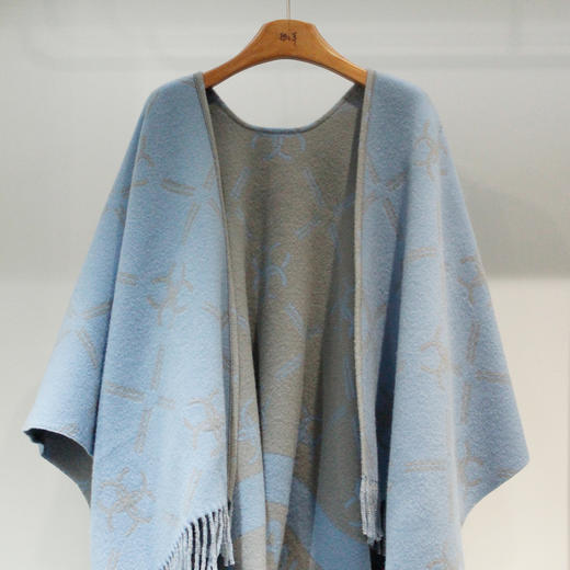 抵羊 粗纺羊毛斗篷 商品图1