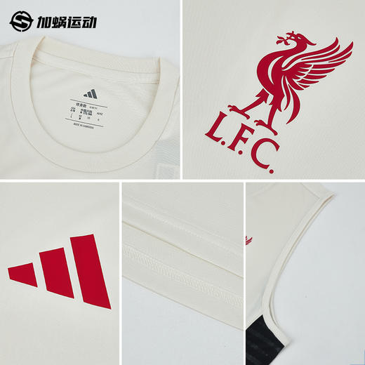 SFS阿迪达斯Adidas 25/26利物浦无袖球员训练服 JV6557 商品图2
