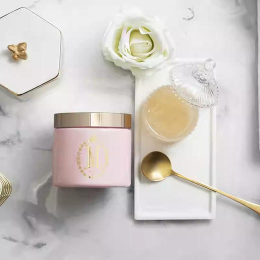 澳魅棉花糖药蜀葵香身体磨砂膏600g 商品图1