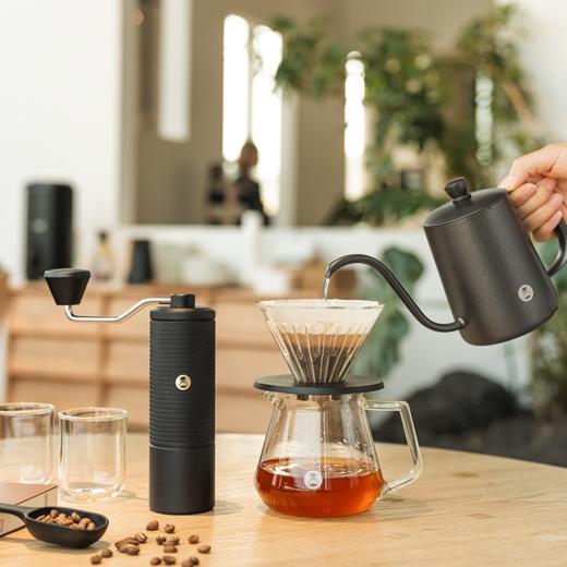 泰摩 手冲咖啡壶套装 家用滴滤咖啡手冲壶礼盒手摇磨豆机器具套装 商品图13