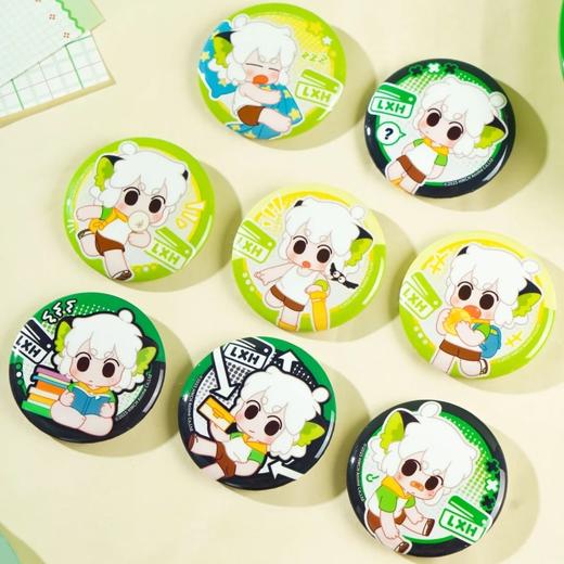 【禁用】Joyouth 罗小黑战记 美好的一天 58mm徽章 吧唧 8包/盒 国谷 商品图0