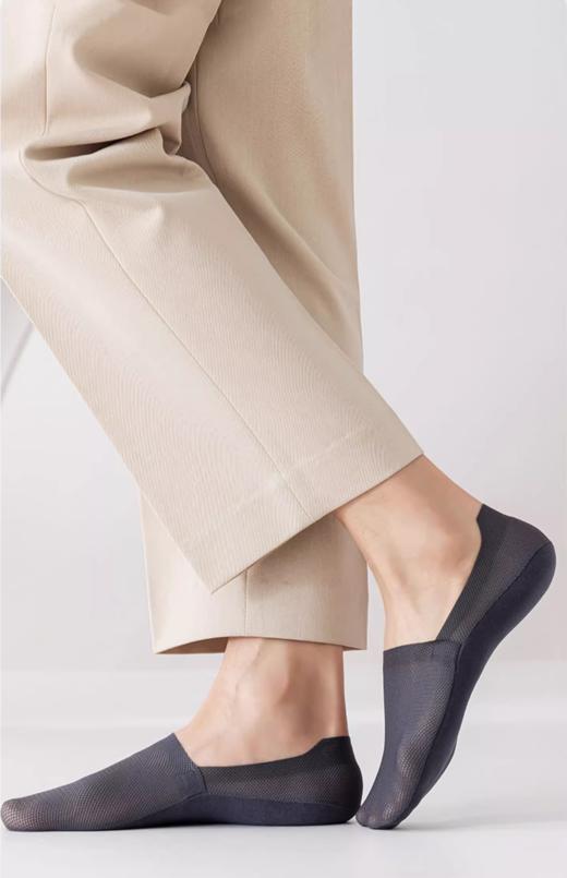 （买一送一）男网孔隐形袜AS4042 商品图4