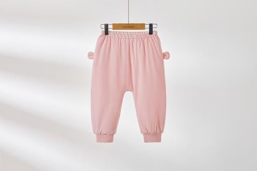 拉比童衣-3花园束口裤i5玫瑰红LYCB101404 商品图5