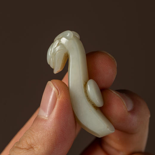 清	龙纹玉带钩 商品图4