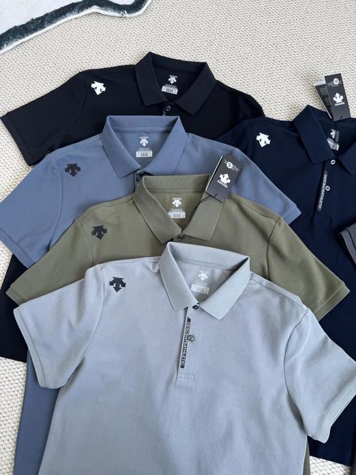 点此购买 迪桑特夏季男士都市通勤休闲百搭精梳丝光棉短袖polo衫 tuo 325855 商品图13