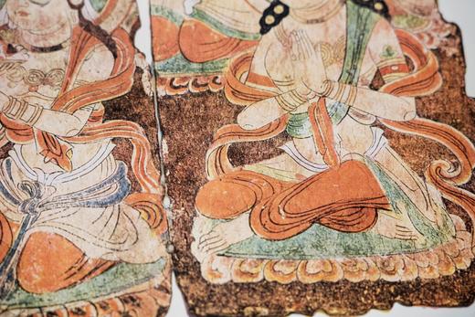 《西域古寺壁画选》 大四开超大画幅  附赠一本解说册 商品图5