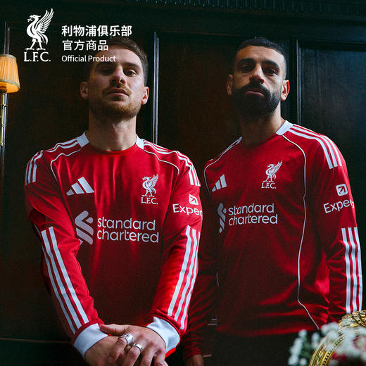【官网同款】利物浦俱乐部 | 25-26赛季主场长袖球衣-球员版 商品图4
