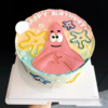 多款式~海绵宝宝派大星手绘卡通蛋糕-低糖处理无添加 商品缩略图4