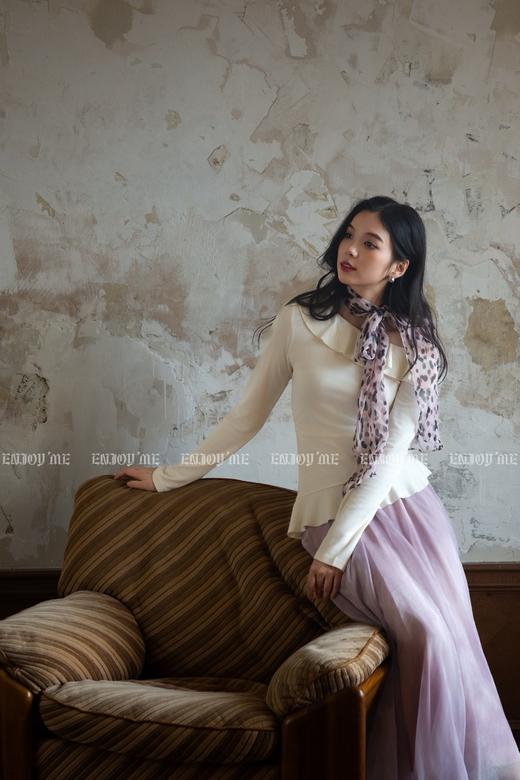 【门店同款】ENJOY秋季“光阴序语”氛围特调纱半裙 164247595 商品图4