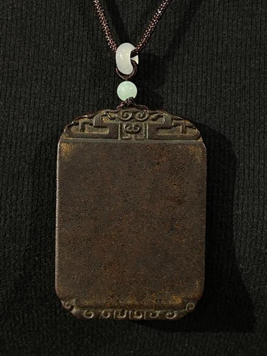 兽角雕螭龙框无事牌，顺丰包邮 商品图7