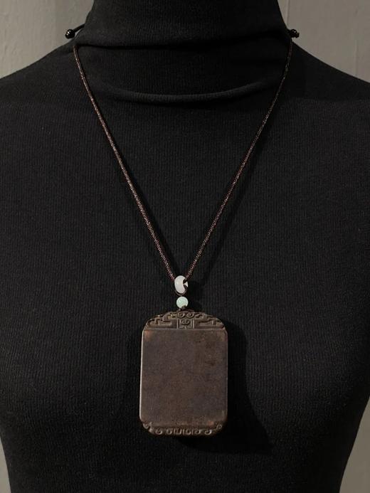 兽角雕螭龙框无事牌，顺丰包邮 商品图6