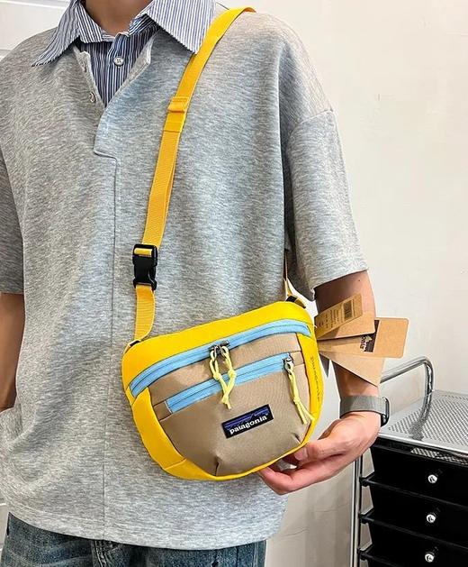 巴塔2L男女斜挎包 便携户外多用途运动健身通勤包肩包腰包 商品图2