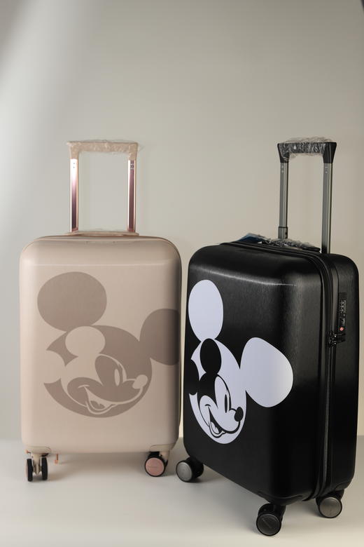 美国新秀丽米奇拉杆箱AF9 20寸米色 行李箱 商品图3