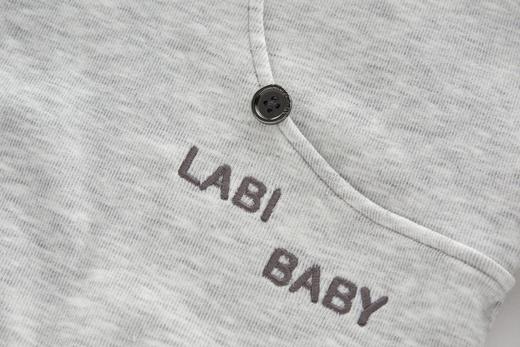 拉比童衣-3自然半高领衣i5花灰LYDC100305 商品图8