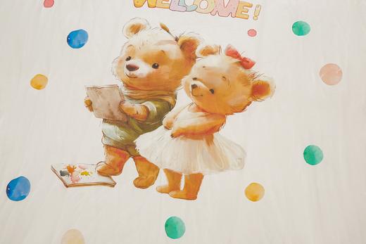 拉比寝具-3波点小熊i5四季被150*120（盒装）LYEE10490878000 商品图3