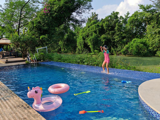 【都江堰·582号院】4房/5房泳池/温泉私汤院子，青城前山下，超大庭院，熊猫谷，融创乐园，台球、K歌，机麻，K歌ptyg 商品图8