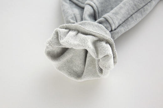 拉比童衣-3休闲i5贴袋束口长裤花灰 商品图6