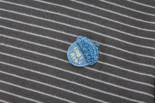 拉比童衣-3自然半高领i5上衣深灰LYDC10030194 商品图4