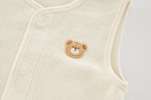 拉比内衣-3绵绵内衣马夹i5杏色LYEA102003 商品图5