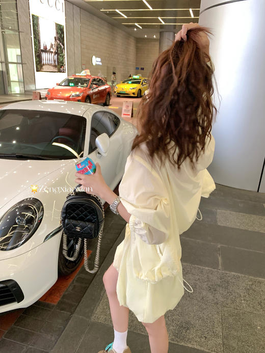 <曾小咸推荐>现货秒杀！卖完不补 ！微信打折价！度假穿搭轻薄防晒上衣 日常179.99 立减 秒杀89.99！短裤日常119.99 立减60 秒杀59.99！ 商品图10