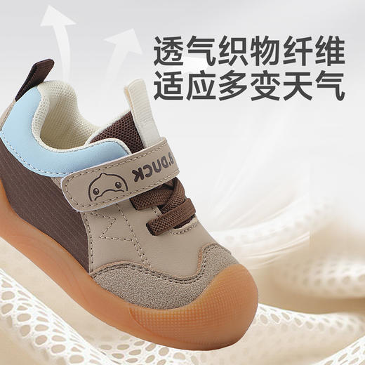B.Duck小黄鸭童鞋春秋防滑透气学步鞋18-24 B3686917 商品图2
