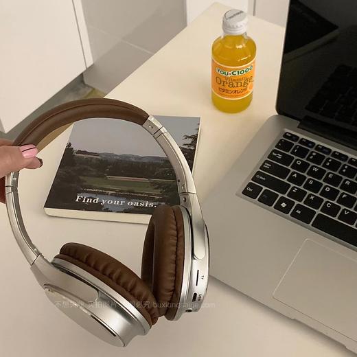 日本索尼sony适用 【48小时续航🔥复古潮搭神器】索尼头戴式蓝牙耳机🎧高颜值+Hi-Fi音质，博主同款拍照必备！ 商品图5