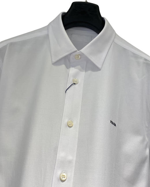 男款棉质logo刺绣长袖衬衣020 商品图2