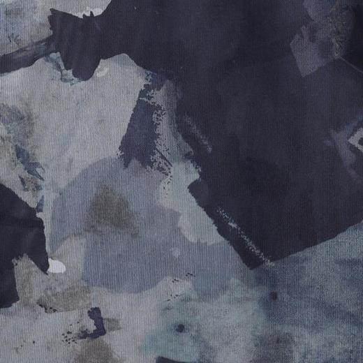 T4503SDSA夏季新款男士痞帅国潮不规则晕染设计圆领长袖T恤休闲气质 商品图3